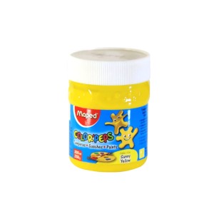 MAPED TEMPERA EN POTE 250gr AMARILLA